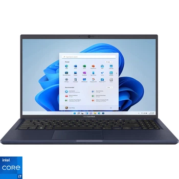 - ноутбук ASUS ExpertBook B1 B1500CBA Intel® Core™ i7- 1255U до 4, 7 ГГц, 15, 6 дюйма, Full HD, 16 ГБ, 512 ГБ SSD, Intel® UHD, Windows 11 Pro, Star Black