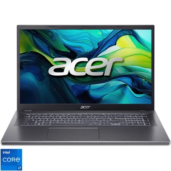 Ноутбук Acer Aspire 17 A17- 51M- 76LD Intel® Core™ i7- 13620H до 4, 9 ГГц, 17, 3'', Full HD, IPS, 16 ГБ LPDDR5, 1 ТБ SSD, Intel® UHD, стальной Серый