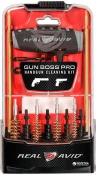 Набір д/чищення Real Avid Gun Boss Pro Handgun Cleaning Kit (17590060)