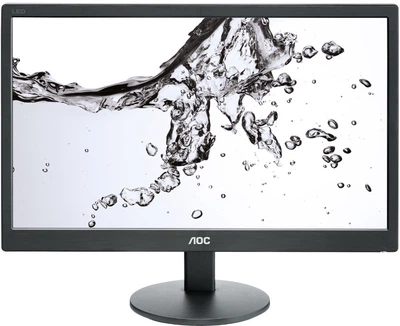 Монитор AOC 18.5" E970SWN/01 Black; 1366x768, 200 кд/кв, 5 мс, D-Sub
