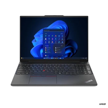Ноутбук Lenovo ThinkPad E16 Gen 2, 16 inch 1920 x 1200, AMD Ryzen 5 7535HS 6 C, 3. 3 GHz- 4. 55 GHz, 16 MB cache, 16 GB DDR5, 512 GB SSD, AMD Radeon 660M, Windows 11 Pro