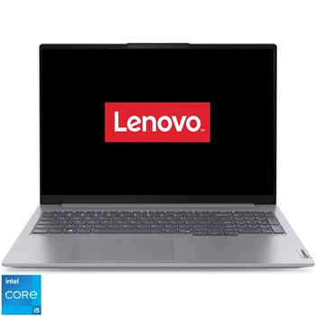 Ноутбук Lenovo Intel® Core™ i5- 1335U до 4, 6 ГГц, 10 ядер, 16, WUXGA, IPS, 16 ГБ DDR5, 1 ТБ SSD NVME, Intel UHD, БЕЗ ODD, колір Arctic Grey