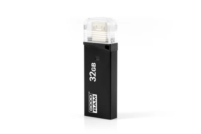Флеш-накопитель USB3.0 32GB OTG GOODRAM OTN3 (Twin) Black (OTN3-0320K0R11)