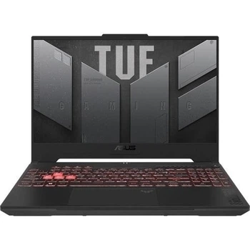 Ігровий ноутбук ASUS TUF A17 FA707NUG AMD Ryzen™ 7 7445HS 16 МБ кеш- пам’яті, до 4, 7 ГГц, 17, 3 FHD 144 Гц, 16 ГБ, 2 ТБ SSD, nVidia GeForce RTX 4050 6 ГБ, чорний/сірий