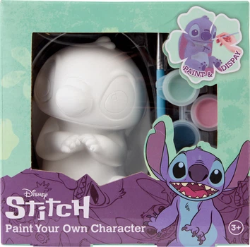 Набір для творчості Disney Stitch Гіпсова фігурка з фарбами (TOYSST25345)