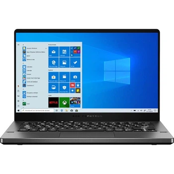 Игровой ноутбук ASUS ROG Zephyrus G14 AniMe Matrix GA401IV- HE129R, AMD Ryzen 9 4900HS до 4, 3 ГГц, 14 Full HD, 16 ГБ, SSD 1 ТБ, NVIDIA GeForce GTX 1660Ti Max- Q 6 ГБ, Windows 10 Pro, темно- Серый