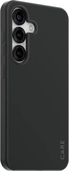 Etui plecki CARE by PanzerGlass Fashionable Case Black w. QI Compatible do Samsung Galaxy S25 (CRRFBQIG38388)