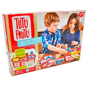 Набор для лепки "Буквы и цифры" Tutti-Frutti BJTT14814