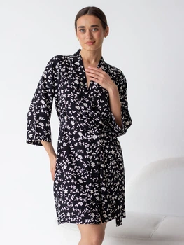 Халат женский BARWA garments 0099 L Черный (2110000993016)