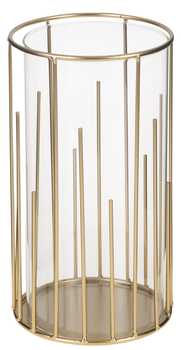 Ліхтар My Home Gold Line 11.3 x 11.3 x 18.5 см (5907078435664)
