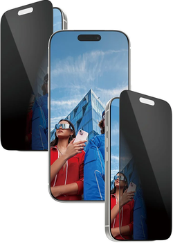Szkło hartowane Panzer Glass Privacy Screen Protector Ultra-Wide Fit do Apple iPhone 17 Pro Max (PG75492)