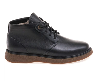 Черевики комфорт чоловічі IKOS 368-1S-OW/BLACK LETHER 43 Чорний
