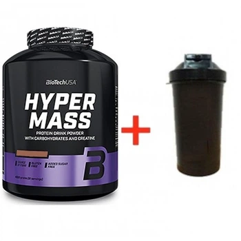 Комплект Гейнер Biotech Hyper MASS 2.27кг Смак Полуниця + Шейкер (90903)