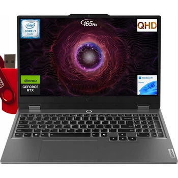 Ноутбук Lenovo LOQ- 15 i7- 14700X 32GB DDR5 4TB SSD QHD 165Hz RTX 4060 Grey, 15. 6 + Pendrive 4GB Set