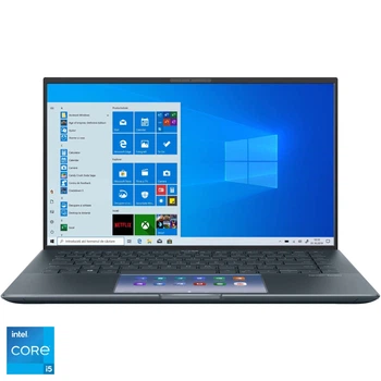 Ультрапортативный ноутбук ASUS ZenBook 14 UX435EG Intel® Core™ i5- 1135G7 до 4, 20 ГГц, 14, Full HD, 8 ГБ, 512 ГБ SSD, NVIDIA® GeForce® MX450 2 ГБ, Windows 10 Home, Pine Grey