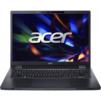 Ноутбук Acer TravelMate TMP414 NX. B1TEL. 006, 14 дюймов 1920 x 1080, Intel Core i5- 1335U 10 C / 12 T, 1. 3 GHz- 4. 6 GHz, 12 MB cache, 55 W, 16 GB DDR4, 512 GB SSD, Intel UHD, Windows 11 Професіонал, Блек