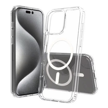 Чохол Premium Cosmic Acrylic MagSafe HQ for Apple iPhone 16 Transparent (Acrili16Clear)