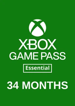 Xbox Game Pass Essential — 34 місяці Xbox One/Series S/X Trial підписка для всіх регіонів та країн