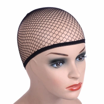 Сетка шапочка для волос на ночь "Black Mesh VF2". Шапочка для сна под парик