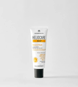 Сонцезахисний мінеральний флюїд Cantabria Labs HELIOCARE 360º MINERAL SPF 50+, 50 мл