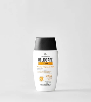 Солнцезащитный флюид для чувствительной кожи Cantabria Labs SPF 50+ HELIOCARE 360 Mineral Tolerance Fluid 50мл