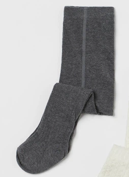 Колготки H&M 939708П темно-сірий смужки вязка 62-68см