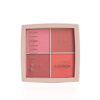 Палетка рум'ян ILLUSION BLUSH Neverti