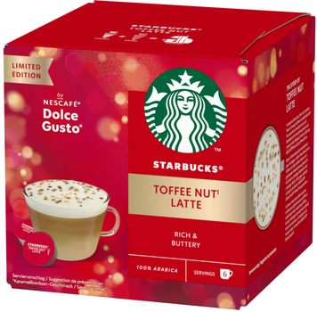 Кофе в капсулах Starbucks NESCAFE Dolce Gusto TOFFEE NUT LATTE