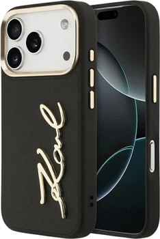 Etui Karl Lagerfeld Karl Script Logo do Apple iPhone 17 Pro Black (3666339496272)