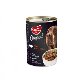 Консерви для собак Carnie Original Mono Protein Свинина з овочами 400 г (4820255193533) (322588)
