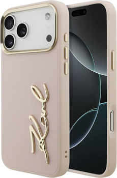 Панель Karl Lagerfeld Karl Script Logo для Apple iPhone 17 Pro Max Pink (3666339496449)