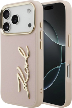 Панель Karl Lagerfeld Karl Script Logo для Apple iPhone 17 Pro Pink (3666339496432)