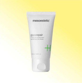 Відновлювальний гель-крем для обличчя з гліколевою кислотою 10% Mesoestetic Glycorepair 50 мл