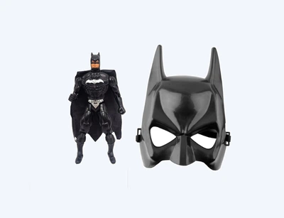 Набір Бетмен маска + фігурка 15см маска Бэтмен фигурка Batman