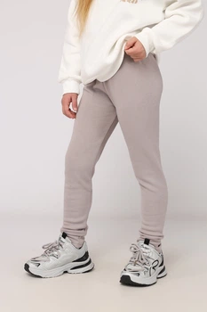 Лосини для дівчинки 140 колір бежевий Lizi KIDS ЦБ-00285795
