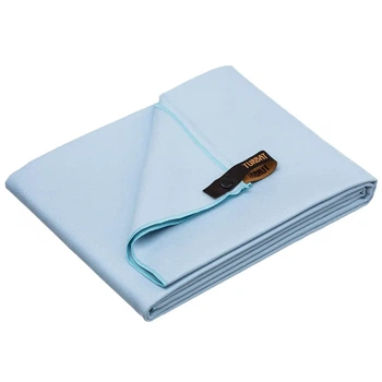 Полотенце спортивное легкое компактное Turbat Lagoon XL Light blue XL (100014106)