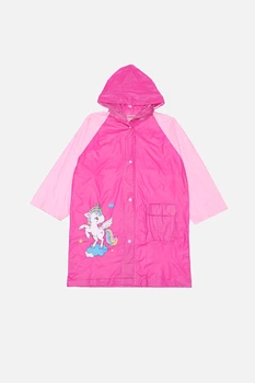 Дождевик для девочки L цвет малиновый No Brand ЦБ-00279780