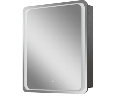 Дзеркальний шафа ВІВАЧЕ антрацит Z-60 LED toch control