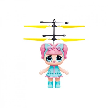 Интерактивная игрушка UFT Летающая девочка с сенсорным контролем (UFTFly20Blue) (265963)