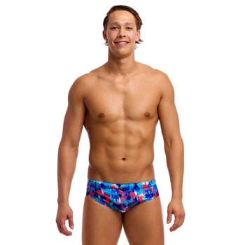 Плавки Funky Trunks Men's Classic Brief - Messy Messy Messy (Розмір: USA 32)