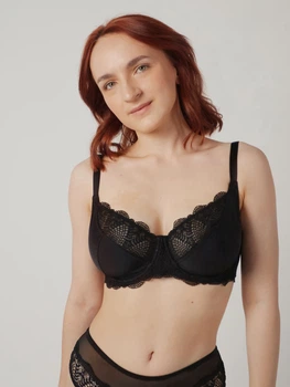 Бюстгальтер с косточками brabrabra Элегант Комфорт+ SLZ23101012 70F Черный (6907208028703)