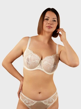 Бюстгальтер с косточками brabrabra Закохана SLZ25801105 85D Ваниль (6907208070290)