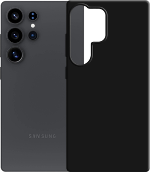 Etui 3MK Silicone Case do Samsung Galaxy S25 Ultra Black (5903108628730)