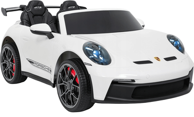 Samochód elektryczny dla dzieci Porsche 911 GT3 MP4 Biały (5903864985542)