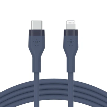 Кабель Belkin BoostCharge Flex Type-C - Lightning 1 м Blue (CAA009bt1MBL) OEM