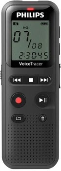 Диктофон Philips DVT1160 8GB Black