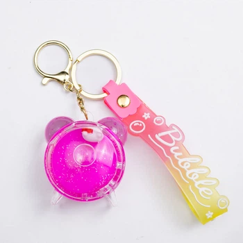 Дитячий брелок Hello Kitty Clock для ключів і рюкзака 4×4.5 см