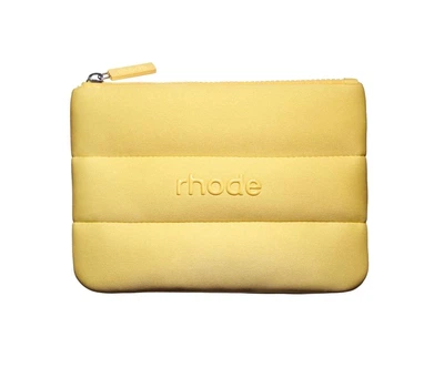 М'яка косметичка rhode bubble bag yellow