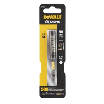 Магнітний тримач біт (вставок), DeWALT EXTREME Flextorq IMPACT, L= 90 мм, хвостовик 1/4", 6.35 мм (DT7523)