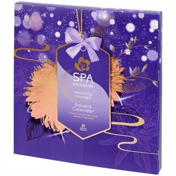 Адвент календар косметики 2025 SPA Exclusives Advent Calendar (New) фіолетовий